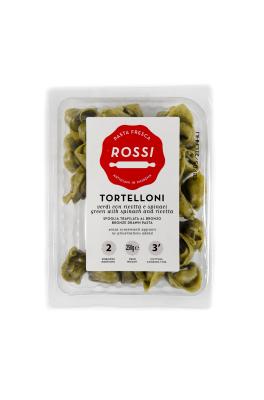 Rossi Green Tortelloni w/Ricotta & Spinach 250gx8