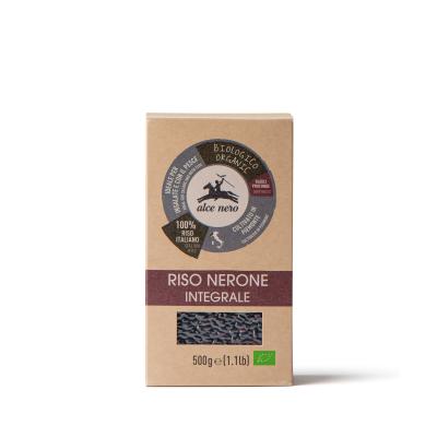 Alce Nero ORG Whole Black Rice Nerone 500gx12
